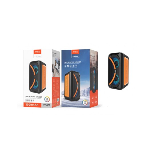 HAWKEYE BLUETOOTH SPEAKER TF4161 5.0 VERSION MTK ORANGE HAWKEYE BLUETOOTH SPEAKER TF4161 5.0 VERSION MTK ORANGE